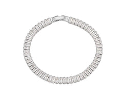 Diamond cut luxe tennis chain bracelet ✨