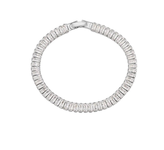 Diamond cut luxe tennis bracelet ✨