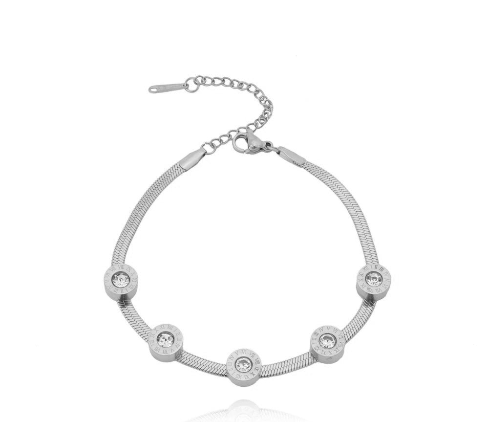 Selene Silver Stone Bracelet