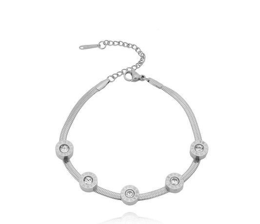 Selene Silver Stone Bracelet