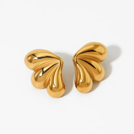 ✨Stainless steel Gold Wing Earrings ✨