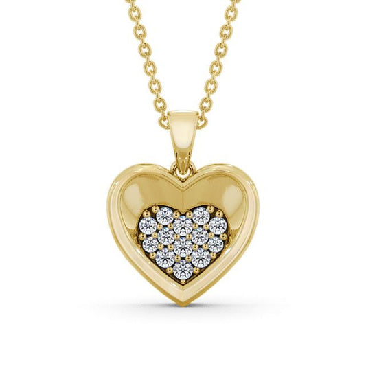 ✨Stainless steel Zirconia Heart pendant ✨