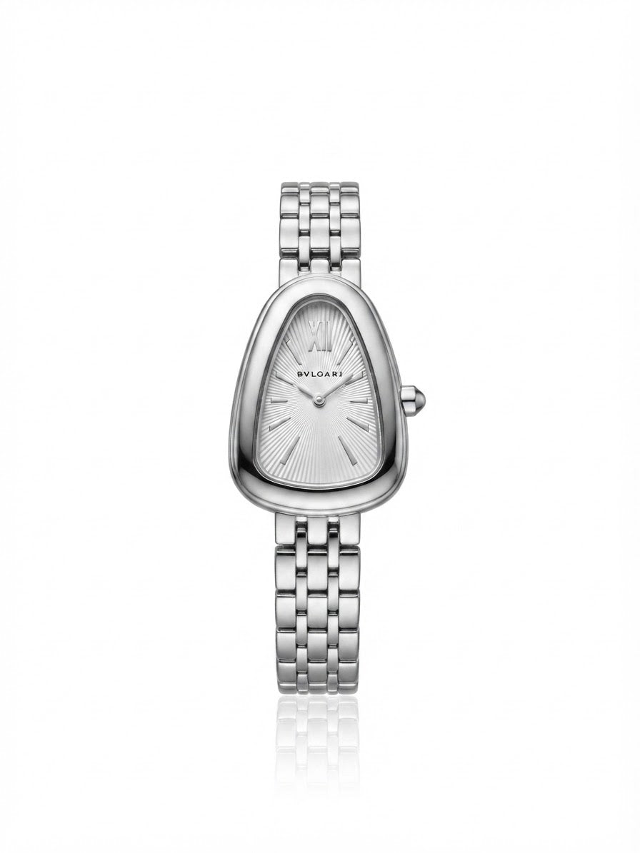 ✨Exquisite Gold stainless steel white dial Bvlg Watch✨