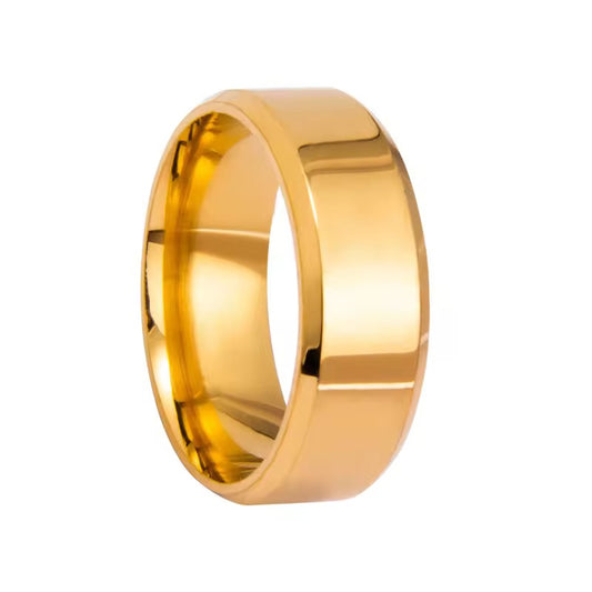 ✨Stainless steel Chunky Gold Band Ring ✨