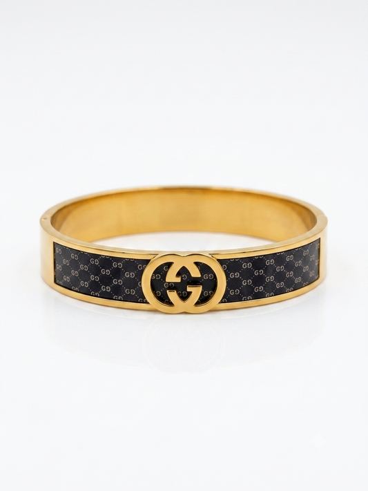 ✨Exclusive Leather Band GG Cuff bracelet ✨