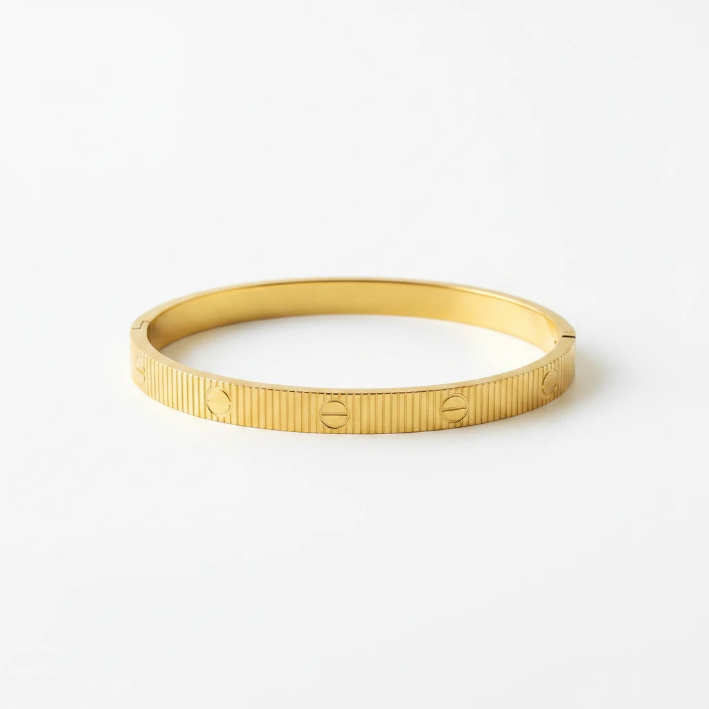 ✨Stainless steel  Gold Carte cuff Bracelet✨