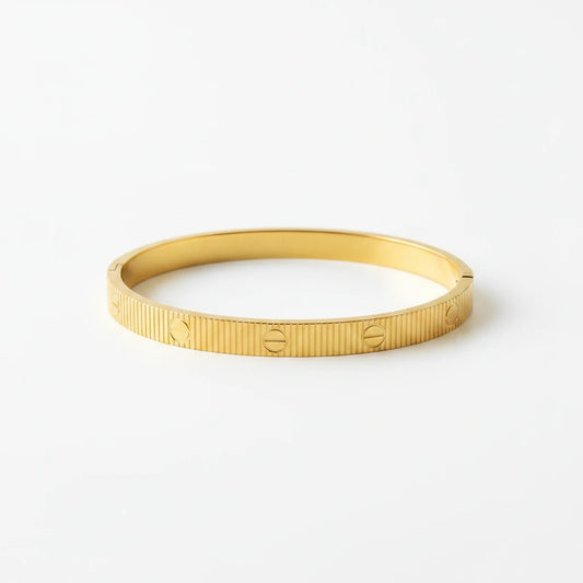 ✨Stainless steel  Gold Carte cuff Bracelet✨