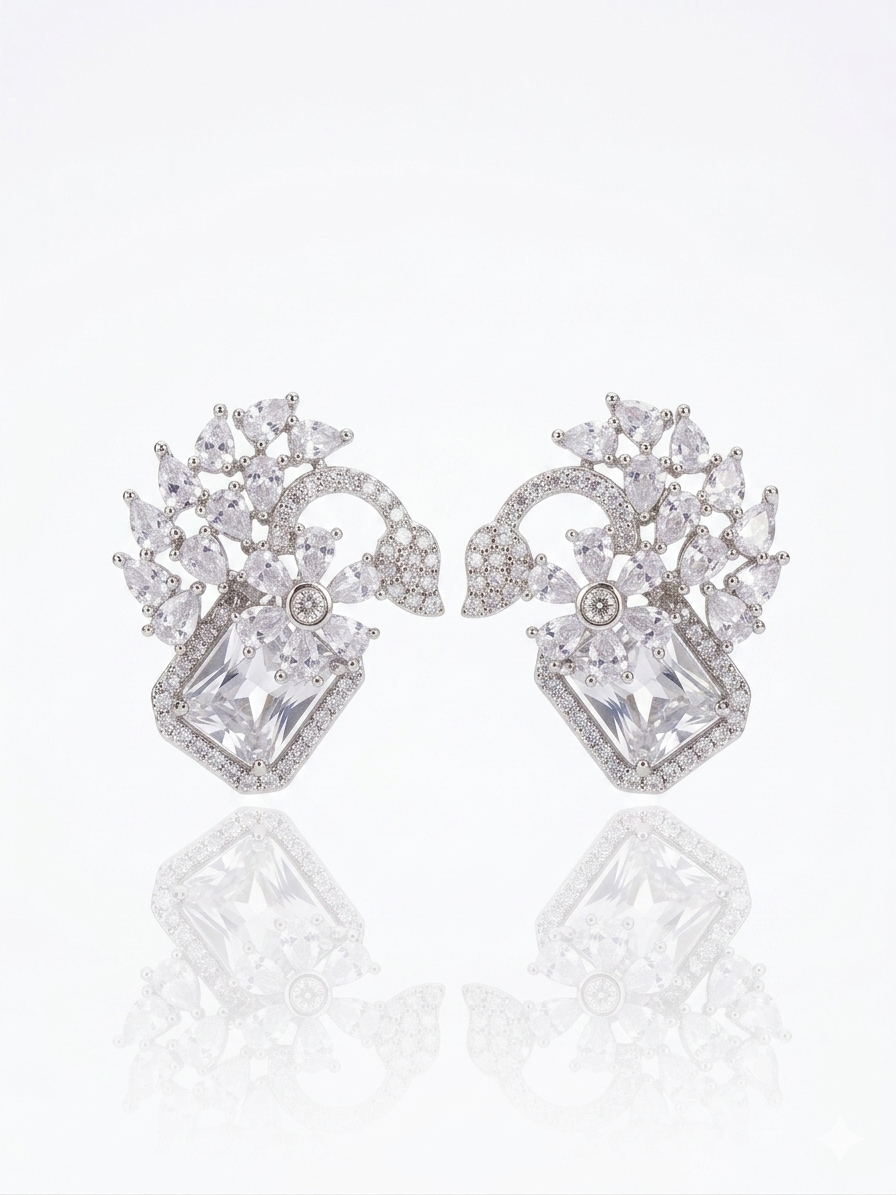 ✨ Exclusive Sterling S925 Zirconium silver Earrings ✨