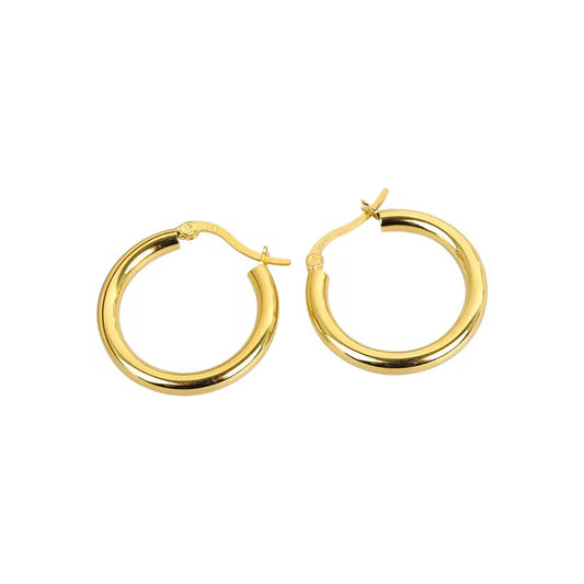 ✨Stainless steel Gold Hoop earrings ✨