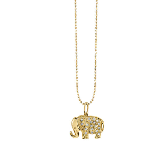 ✨Stainless steel Zirconia Elephant Animal pendant ✨
