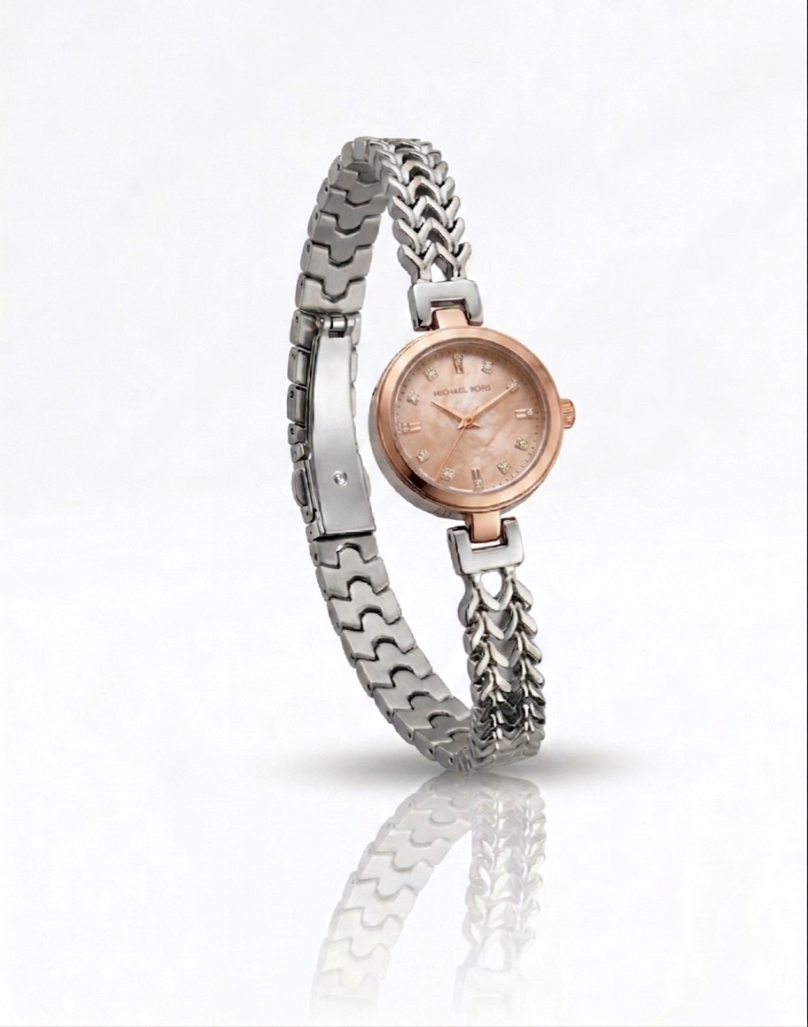 ✨Exclusive SilverXRoseGold Mk watch ✨