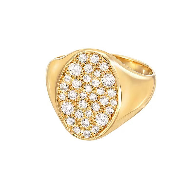 High grade Gold Chic Zirconium Ring ✨