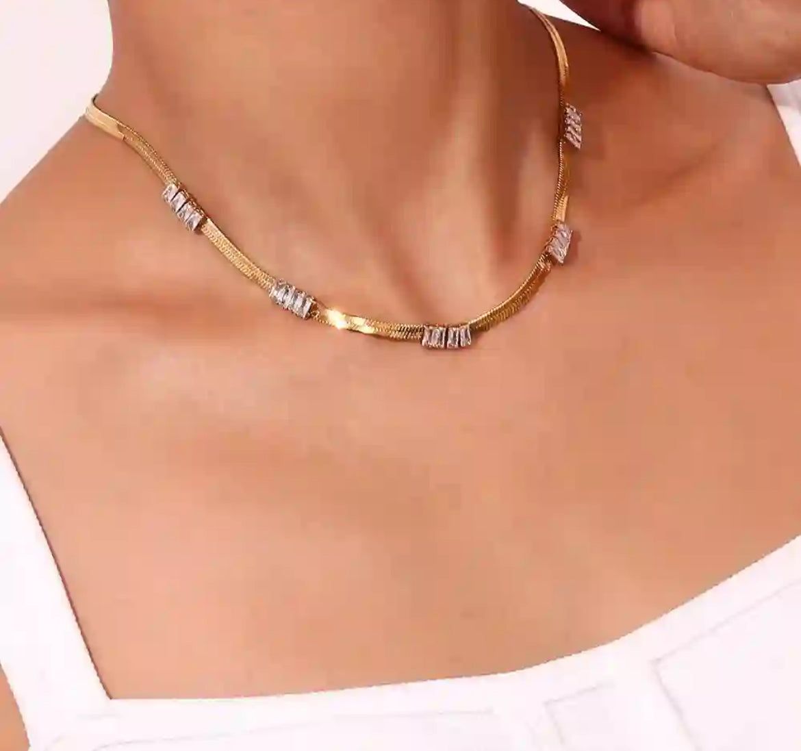 ✨22k Gold Antique Splender Snake Chain Necklace Pendant ✨