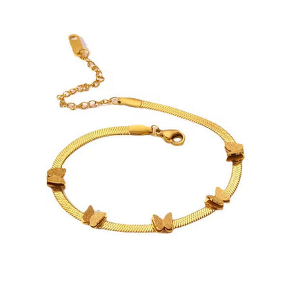 ✨Stainless steel Butterfly Snake Chain Bracelet ✨