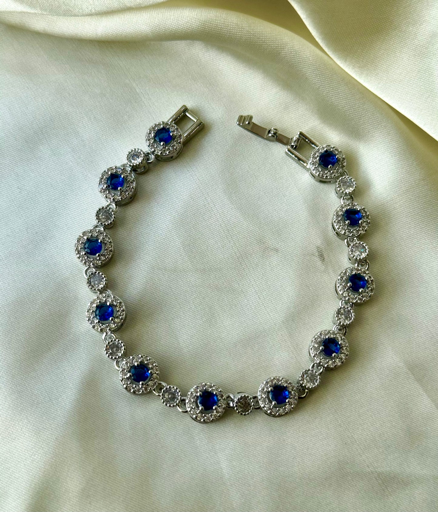 Sterling Silver Zircon bracelet