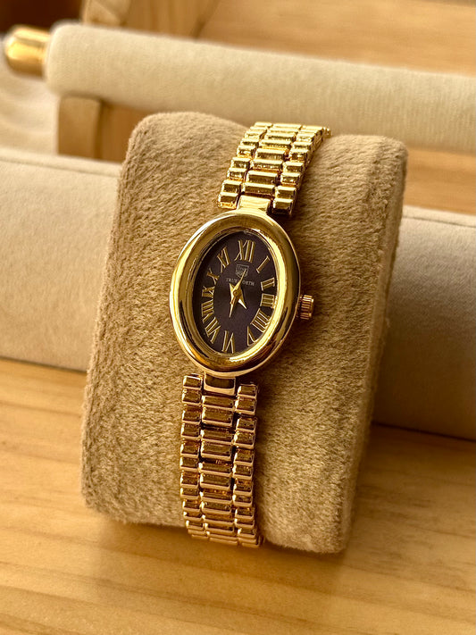 ✨Stainless Steel Blue Dial Golden jubilee Chain True Worth Watch ✨