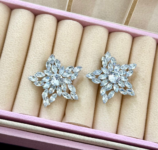✨Sterling Silver Floral Earrings ✨