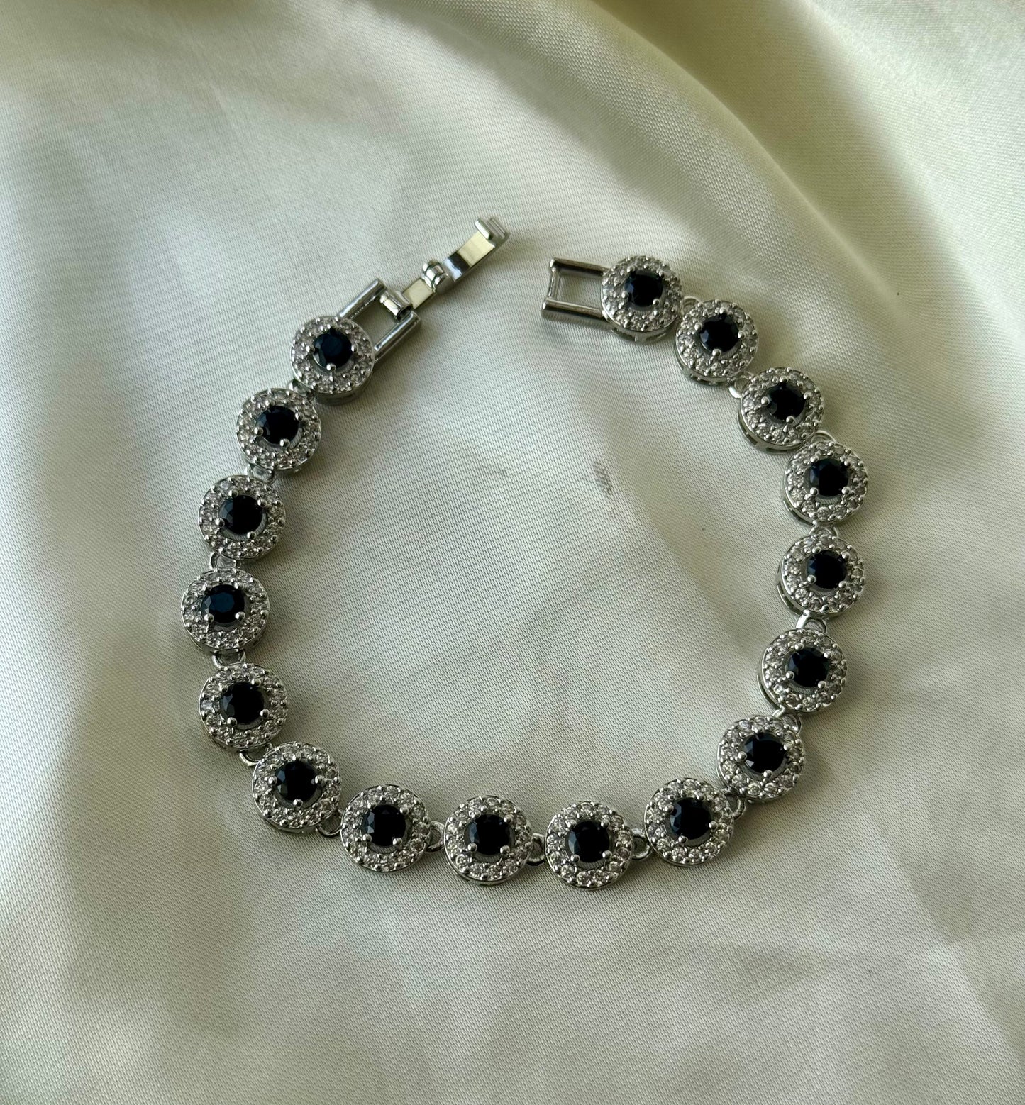 Sterling Silver Zircon bracelet