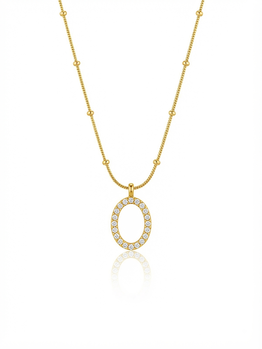 ✨Exquisite Stainless Steel Beaded chain Spherical pendant ✨