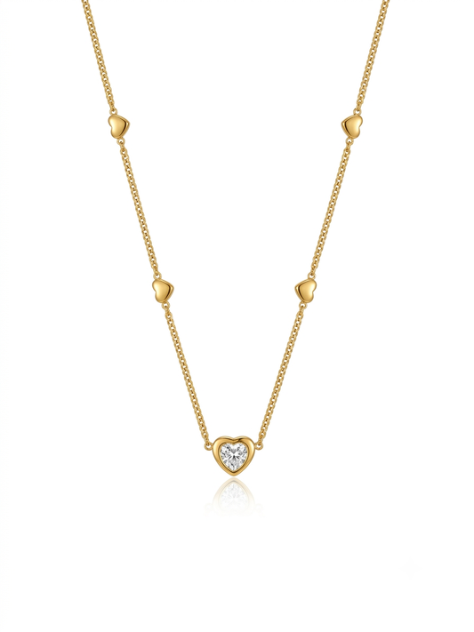 ✨Exquisite Stainless Steel Heart chain Pendant ✨