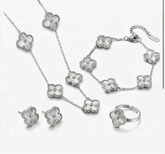 ✨Exclusive Silver Clovie Complete Set✨