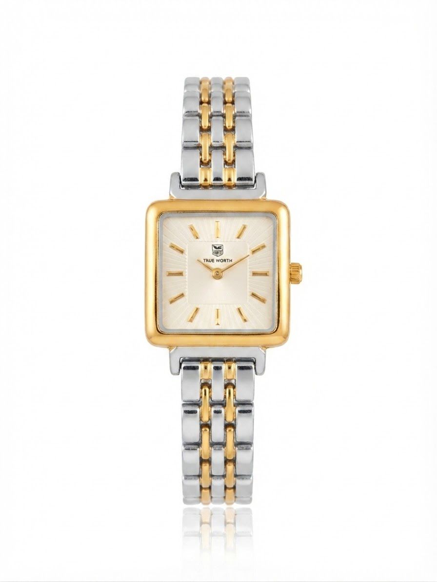 ✨Exquisite stainless steel SilverXgold True worth Watch✨