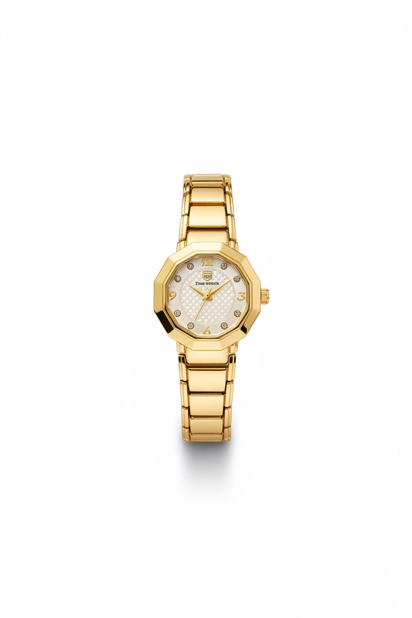 ✨Exclusive Gold White Dial Classic True worth watch ✨