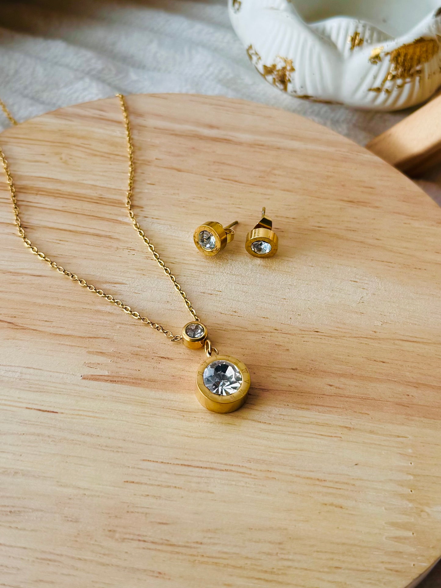 ✨ Stainless steel Gold Carte Set ✨