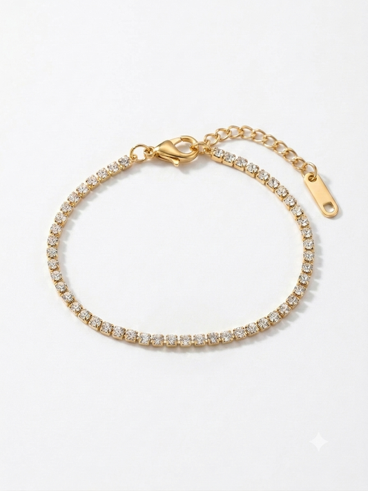 ✨Exquisite  Tennis Gold Bracelet ✨