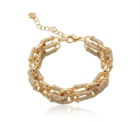 ✨Exquisite Zirconium crystal Link chain bracelet ✨