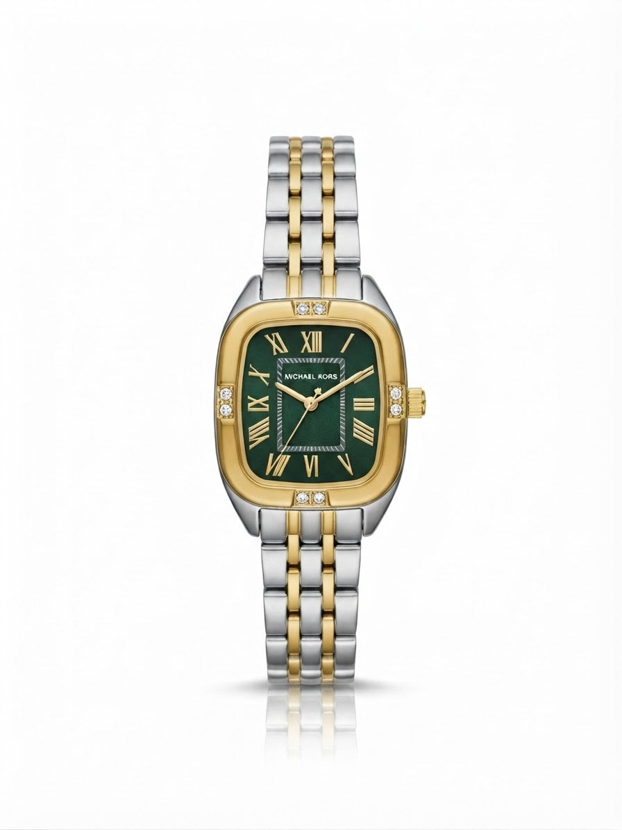 ✨Exquisite Top Tier SilverXGoldMK branded Zirconia studded Jubilee Master Watch ✨