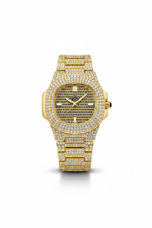 ✨nautilus ICEY-GOLD (High Grade) Watch✨
