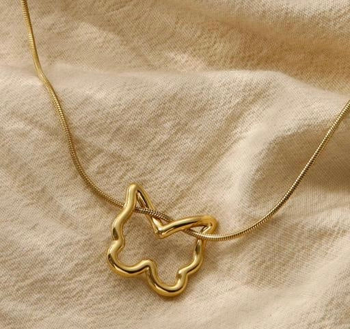 Exquisite Butterfly Gold Chain Bracelet