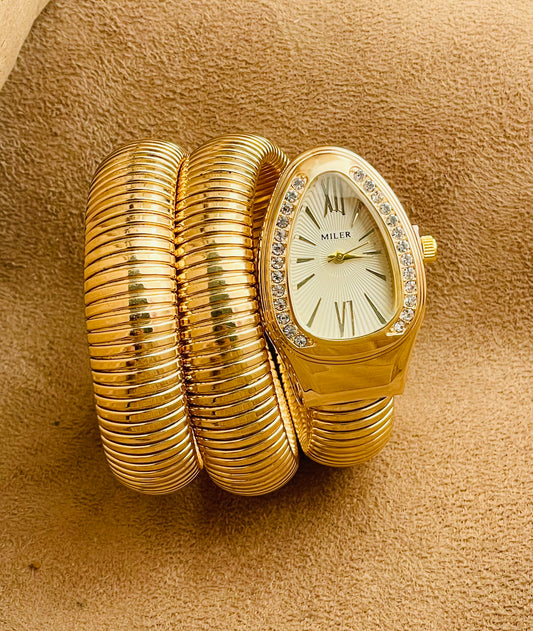 ✨Premium Serpenti White Gold Bvlg Watch ✨