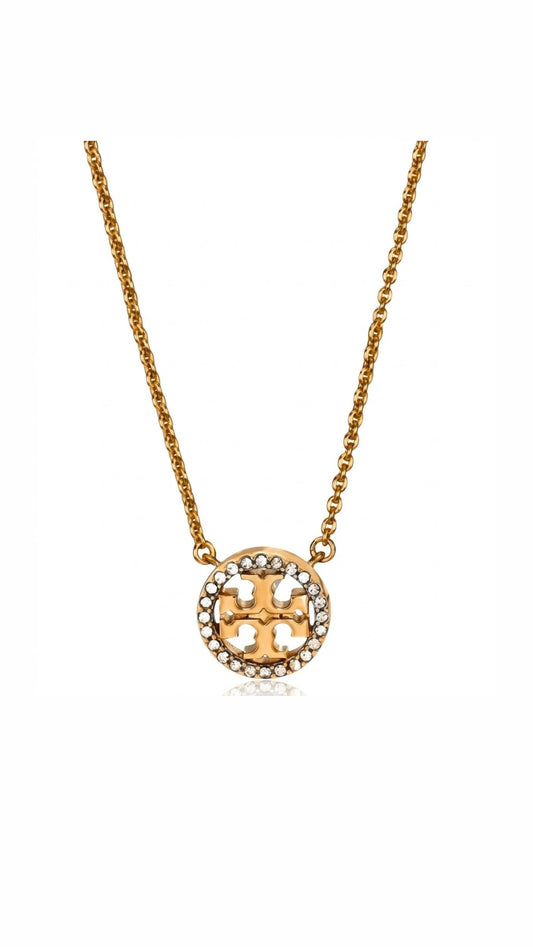 ✨Stainless steel Diamantés Gold Tory B pendant✨