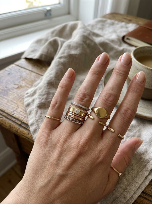 ✨Exclusive Carte Sleek Gold Ring ✨