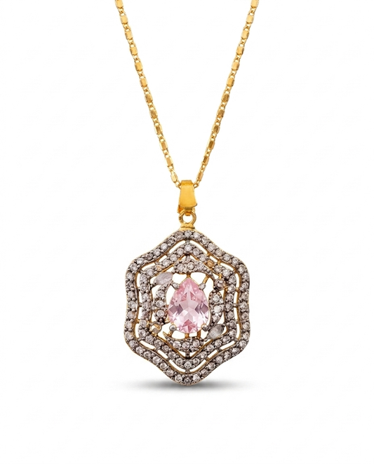 Exclusive zirconium crystal necklace