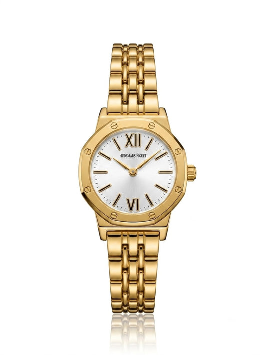 Classic Golden AP white dial watch