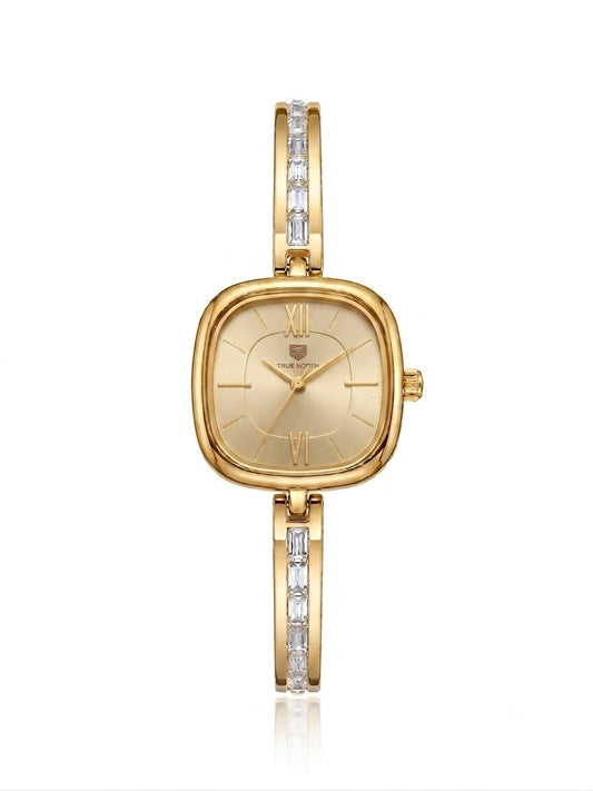 Golden serpentine dial TW watch