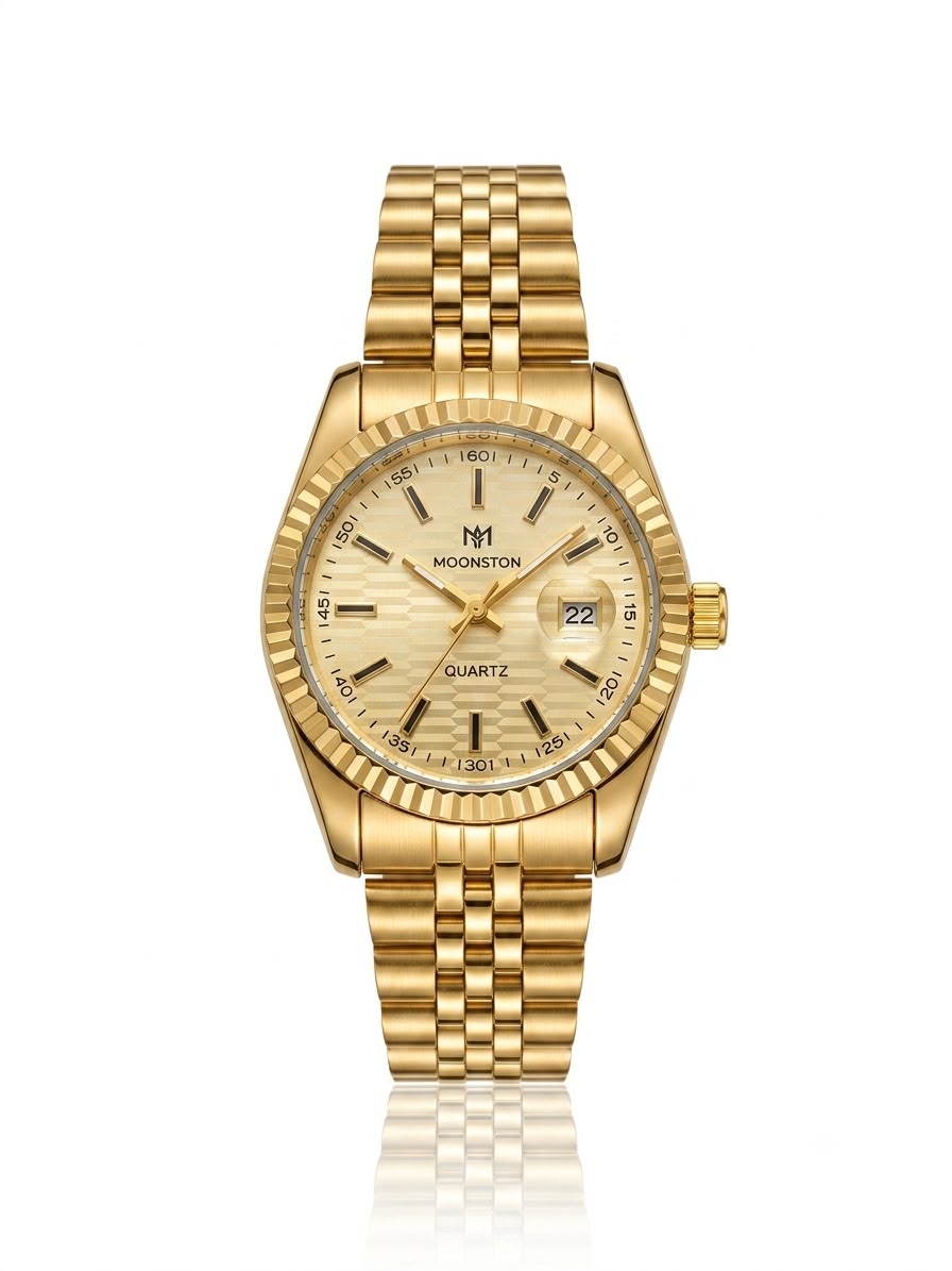 ✨Exclusive Gold Dial golden jubilee Watch ✨