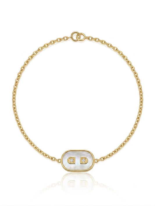✨Exclusive stainless steel enamel chain bracelet ✨