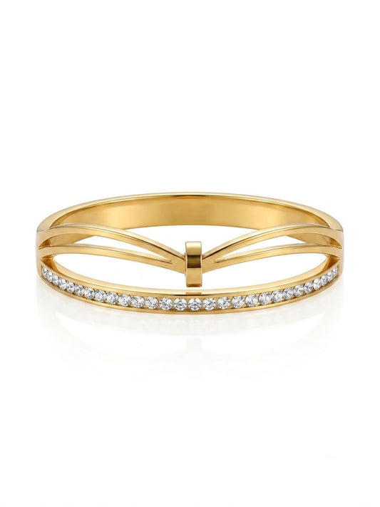 ✨Exclusive stainless steel gold nail cuff bracelet ✨