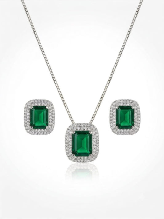 ✨Exclusive Sterling S925 Silver Emerald Set✨
