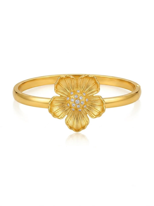 ✨Exclusive Floral Stainless steel cuff bracelet ✨