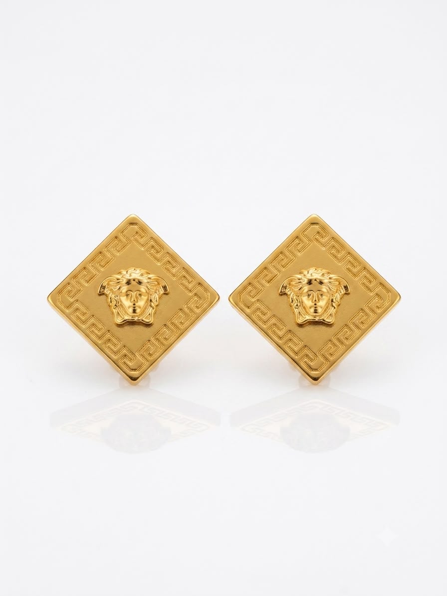 ✨Stainless Steel Gold Verse stud earrings ✨