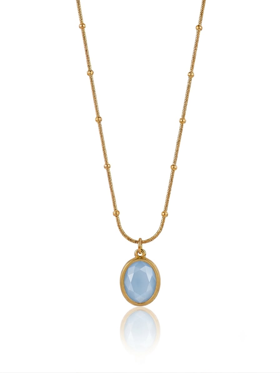 ✨Exclusive gold beaded chain oman pendant ✨