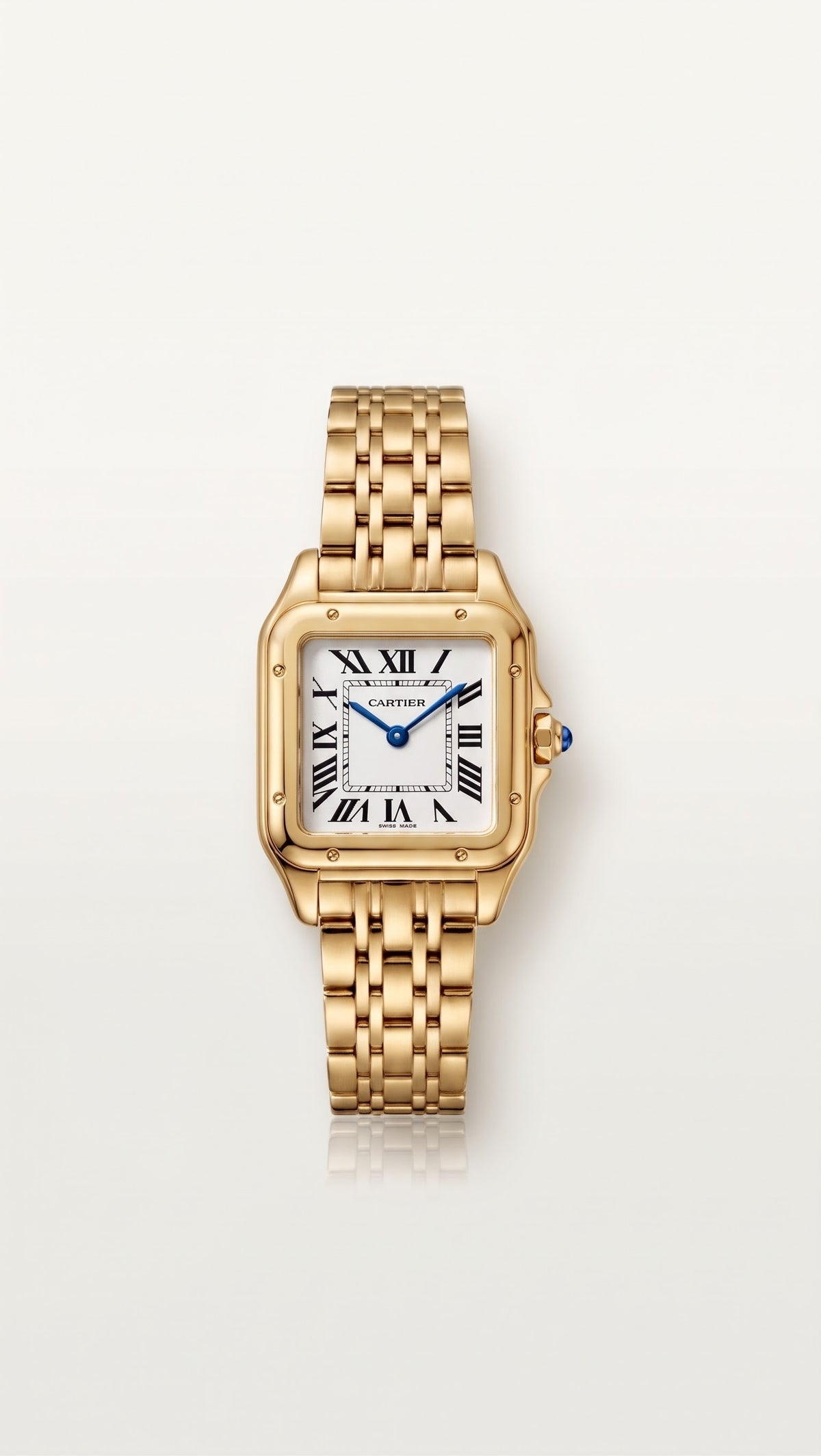 ✨Exquisite Gold stainless steel white dial Carté Watch✨